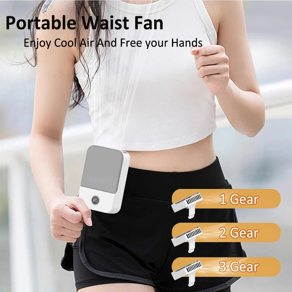 Rauger® PortiFan - Waist Mount (3 Gears)